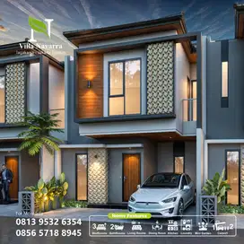 Rumah Dalam Cluster Villa Navarra, Jagakarsa, Jakarta Selatan