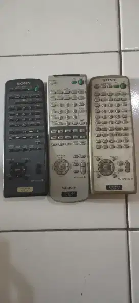 Remote ori hifi sony MHC,LBT dkk