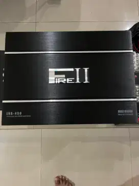 Amplifier LA Audio Fire II LVA-450 (Max Output 800W) dan Subwofer ADS