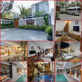 Rumah villa full furnih kolam renang balecatur gamping