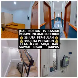 JUAL KOST KOSAN KOSTAN 15 KAMAR GUNUNG SAHARI SAWAH BESAR JAKPUS