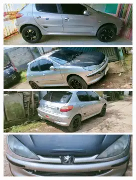 Jual cepat pajak hidup Peugeot 206 mt 2002