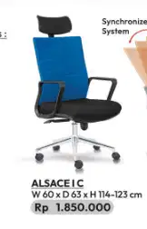 Kursi Kantor MURAH ALSACE 1 C Jakarta