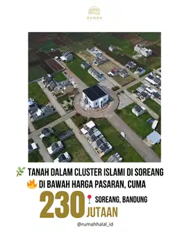 Dijual Cepat Tanah Kapling Tinggal 1 unit