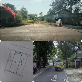 tanah pinggir jalan raya griya taman asri sangat strategis