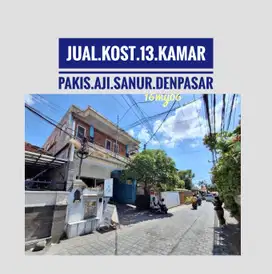 Jual Kost dan kios 13 kamar di Pakis Aji Sanur renon denpasar bali