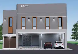Kos Exclusive Proses Bangun Dijual, 1km Barat Kampus UGM