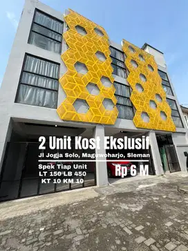 2 unit kost exclusive 3 lantai full Penghuni dekat Seturan & Babarsari