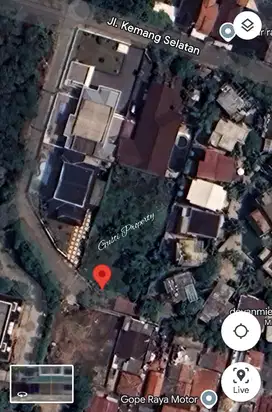 Kemang  1032m hanya 1 menit Ke Kemang Raya Kotak Bebas Banjir NEGO