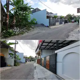 Tanah sangat strategis jln kaliurang Km 8 jln damai