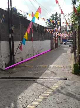 Tanah sangat strategis selatan jogja city mall dekat UGM