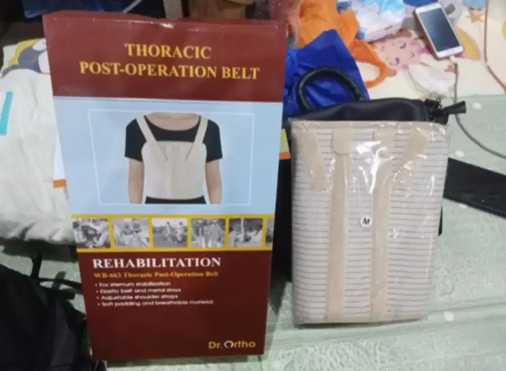 Thoracic post-operation belt