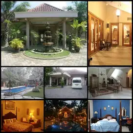 rumah villa dengan tanah sangat luas pakem jln kaliurang KM 17