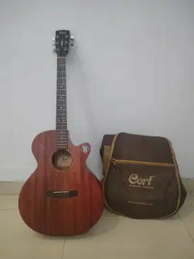 Jual Cepat Gitar Akustik Elektrik Cort SFX-MEM OP Ori Acoustic Guitar