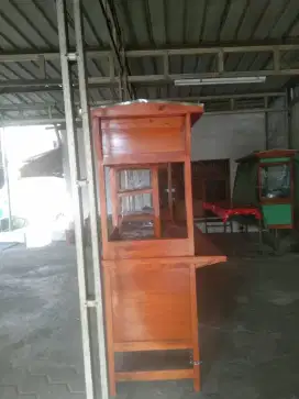 Gerobak bakso 2 tungku lengkap dg peralatannya