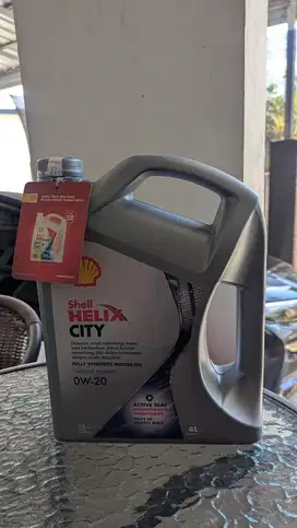 Oli mobil shell helix city 0w-20