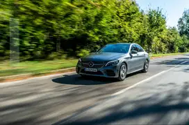 Front Grille Mercedes Benz W205 Black Diamond AMG