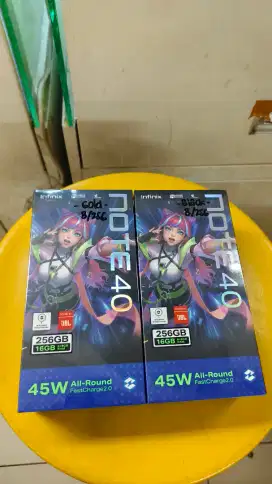 INFINIX NOTE 40 8/256 BARU MURAH