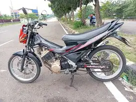 Satria 2013 facelift SS komplit+faktur akur pajak pules Bt/TT/mahar
