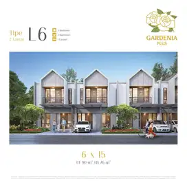 JUAL Rumah Baru Paramount Petals Ukuran 6x15 Bisa KPR  Cash Bertahap