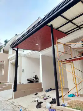 kanopi alderon+pelapon PVC minimalis