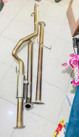 Dijual knalpot racing full sistem all new pajero