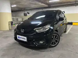 Like New TDP 8JT Honda Brio Satya 1.2 E Bensin-AT 2022 Hitam