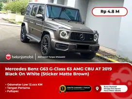 [ LOW KM ] Mercedes Benz G63 G 63 AMG Black (Sticker Brown) 2019/2020