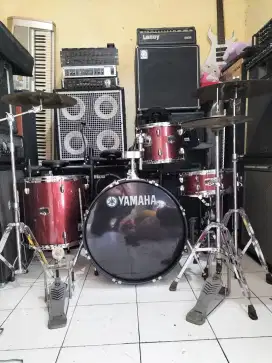 Drum Yamaha Gigmaker+cymbalnya paste 101