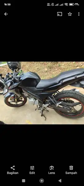 jual motor vixion (nvl) second (tangan pertama) thn 2014