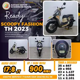 PROMO DP MURAH HONDA NEW SCOOPY FASHION TAHUN 2023 UNIT MULUS GARANSI