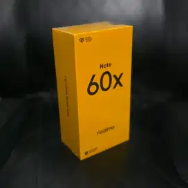 Realme Note 60x 4/128gb Black New Segel Garansi Resmi