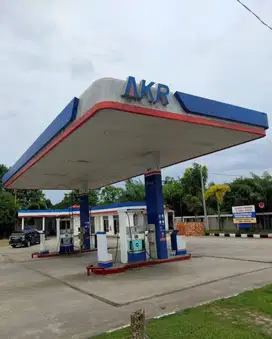 DISEWAKAN SPBU RESMI AKR STRATEGIS DI ASAHAN-LINTAS SUMATERA 350JT/THN