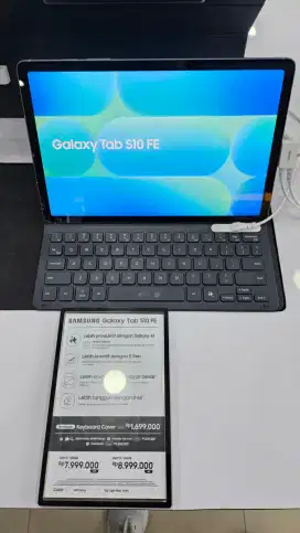 Samsung Galaxy Tab S10 FE.Free Galaxy Fit3 & Free Keyboard Cover