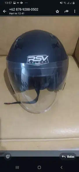 JUAL HELM MERK RSV JARANG PAKAI