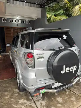 Rush S plat AD asli, Jok tiga baris, KM rendah