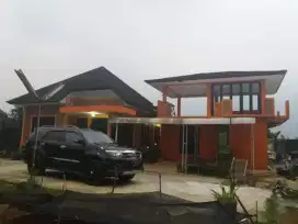 Dijual Villa dan Tanah Untuk Berkebun seluas 5000 Meter Persegi