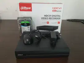DVR cctv 16 ch Dahua + hardisk 3 Tb