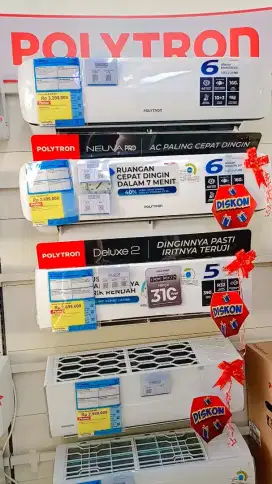 seGAMPANG ITU cicilan AC DARI POLYTRON bunga rendah cicilan murah