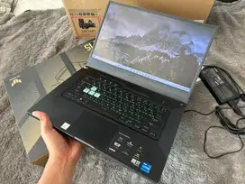 Asus tuf dash F15 FX516P core i7 rtx 3050