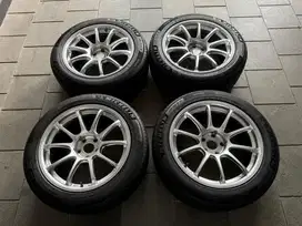 Velg Second Advan RZF-2 R18x8.5 5x114.3 ET22 spek Innova