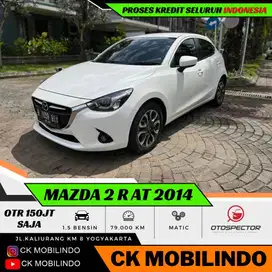 (Dp10jt) Mazda 2 R Matic 2014 ANTIK ISTIMEWA Kredit Murah