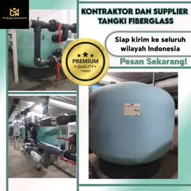 Kontraktor & Supplier Tangki fiberglass di bandung