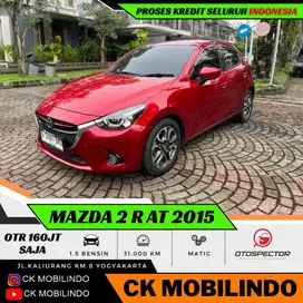 (Km31rb) Mazda 2 R Matic 2015 ANTIK FAVORIT Kredit Murah