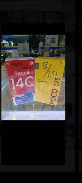 Xiaomi redmi 14c 8/256 danjg poco C75 resmi