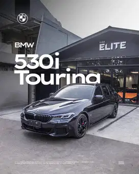 2023 BMW 530i G31 Touring M Sport LCI Black Sapphire Metallic Like New