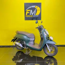 Honda Scoopy Prestige Tahun 2023 hijau remote dan barcode lengkap