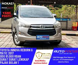 Tdp25JT Toyota Kijang Innova Reborn 2.0 G AT bensin silver metalik