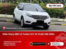 [KM ANTIK 4RB] Dfsk Glory 580 1.5 Turbo Sunroof CVT AT Putih 2024 2025