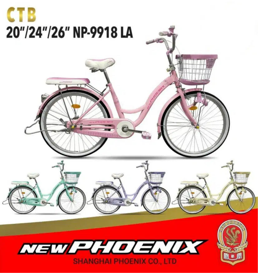 Sepeda Mini CTB New Phoenix NP-9918 LA 26 Inch